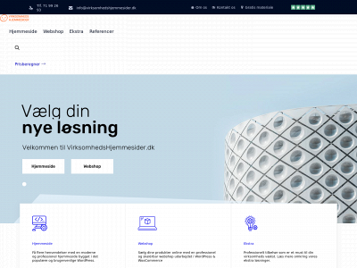 virksomhedshjemmesider.dk snapshot