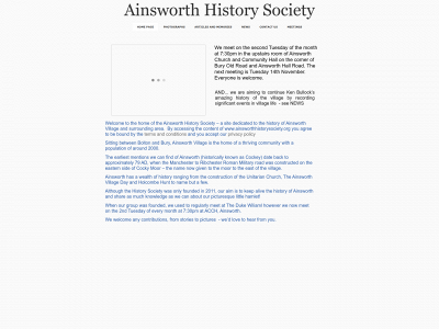 ainsworthhistorysociety.org snapshot