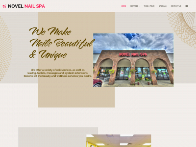 novelnailspa.com snapshot
