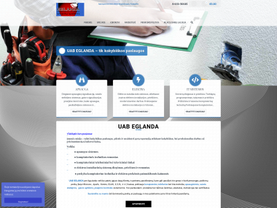 eglanda.lt snapshot