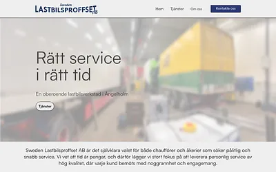 swedenlastbilsproffset.se snapshot