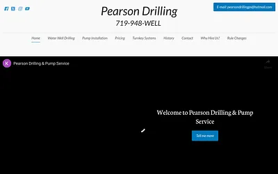 pearsondrilling.net snapshot