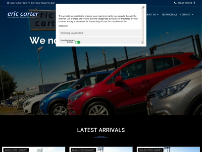 eric-carter.co.uk snapshot