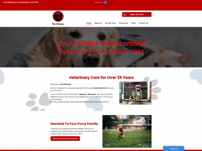 petinarymadisonwi.com snapshot