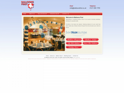 balloonsfirst.co.uk snapshot