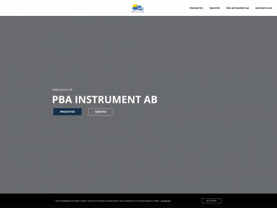 pba-instrument.se snapshot