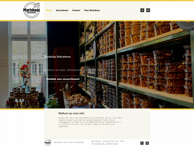 mariskaas.nl snapshot