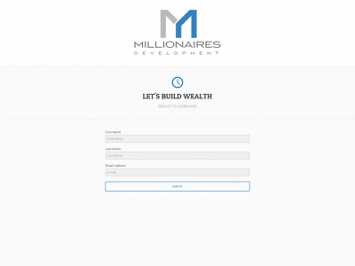buildmillionaires.com snapshot