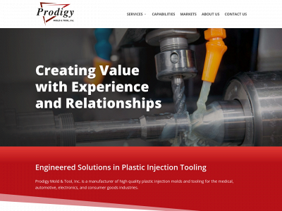 www.prodigymold.com snapshot