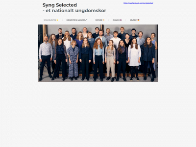 syngselected.dk snapshot