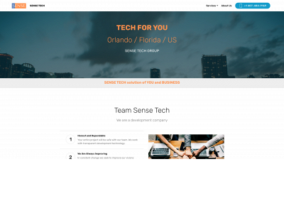 sensesmart.tech snapshot