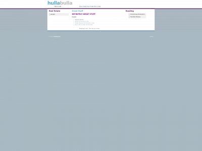 hullabulla.com snapshot