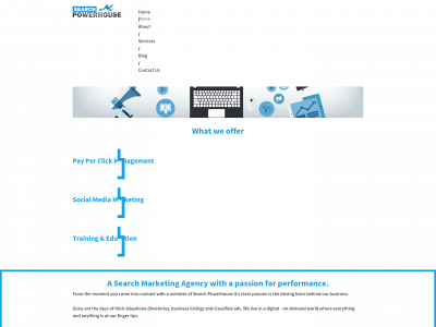 searchpowerhouse.co.uk snapshot