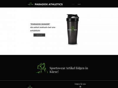 paradoxathletics.de snapshot