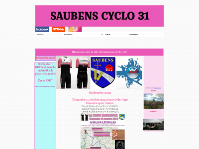 saubenscyclo31.fr snapshot