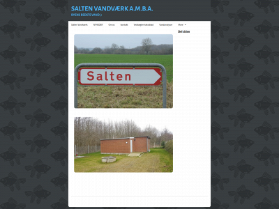 saltenvandet.dk snapshot