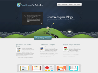 escritoresdearticulos.com snapshot