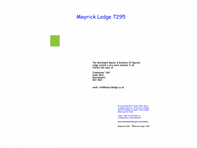 meyricklodge.co.uk snapshot
