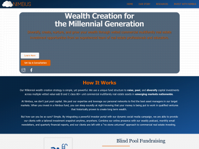 risewithnimbus.com snapshot