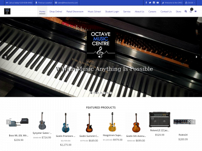 theoctavemc.com snapshot