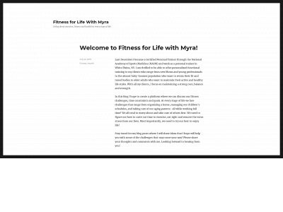 fitnessforlifewithmyra.com snapshot