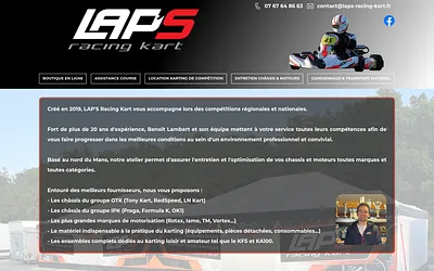 laps-racing-kart.fr snapshot