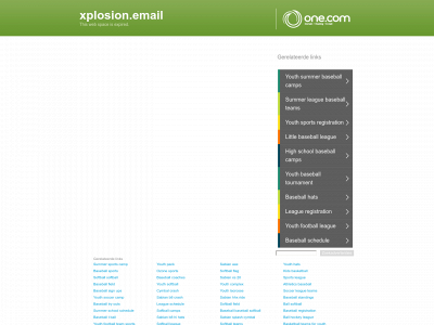 xplosion.email snapshot