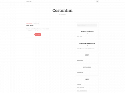 costantini.se snapshot