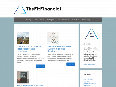thefitfinancial.com snapshot