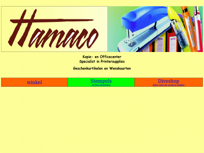 hamaco.be snapshot