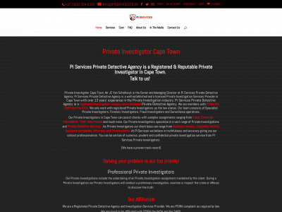 piservices.co.za snapshot