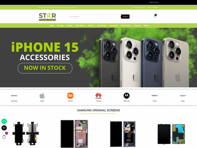 starphoneparts.com snapshot
