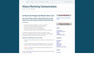velascomarcom.com snapshot