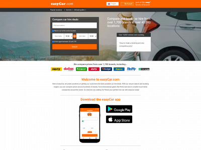 easycar.co.uk snapshot