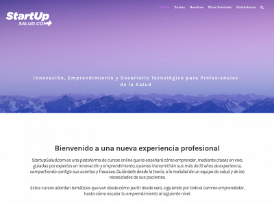 startupsalud.com snapshot