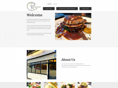 restaurant186.co.uk snapshot