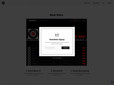 baradobeats.com snapshot