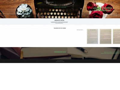 laurenjohnsonproofreader.com snapshot