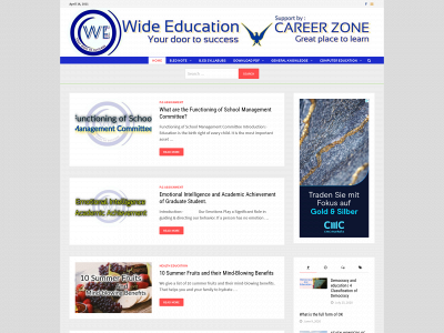 wideeducation.org snapshot