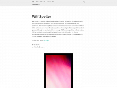 wilfspeller.co.uk snapshot