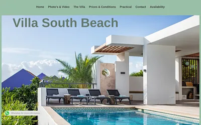 villasouthbeachcuracao.com snapshot