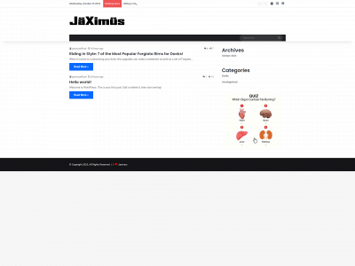 jaximusofficial.com snapshot