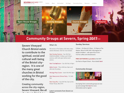 severnvineyard.org snapshot