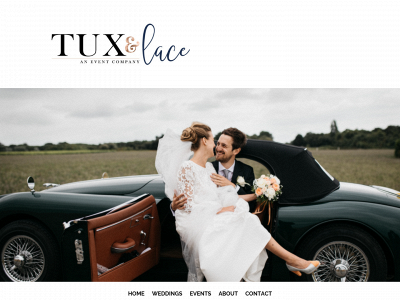 tuxandlaceevents.ca snapshot