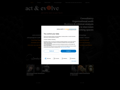 actandevolve.be snapshot