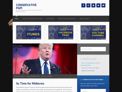 therealconservarican.co snapshot