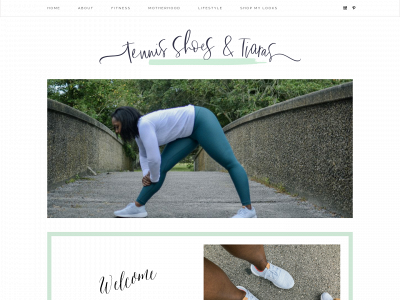 tennisshoesandtiaras.com snapshot