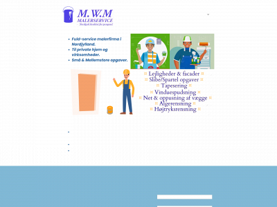 mwm-malerservice.dk snapshot