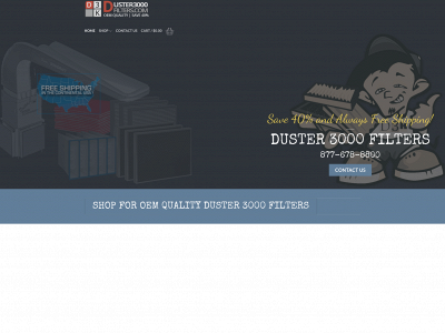 duster3000filters.com snapshot