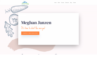 journey2healthyliving.com snapshot